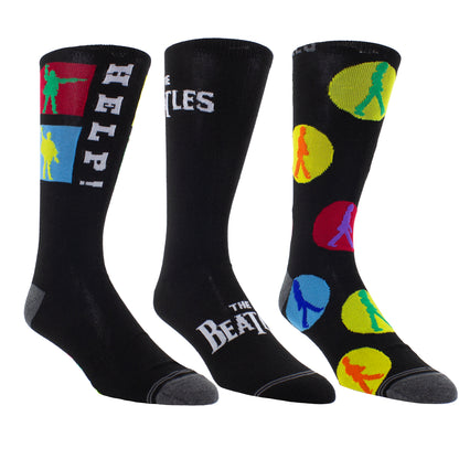 THE BEATLES GUITAR TIN SOCK BOX, 3 PAIR
