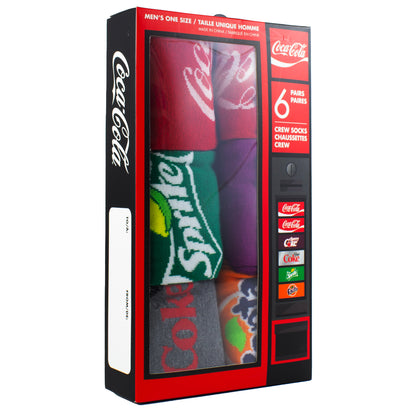 COCA COLA GIFT BOX, 6 PAIR