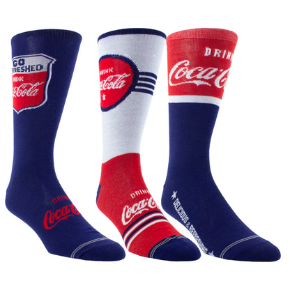 COCA-COLA GO REFRESHEDGIFT BOX, 3 PAIR
