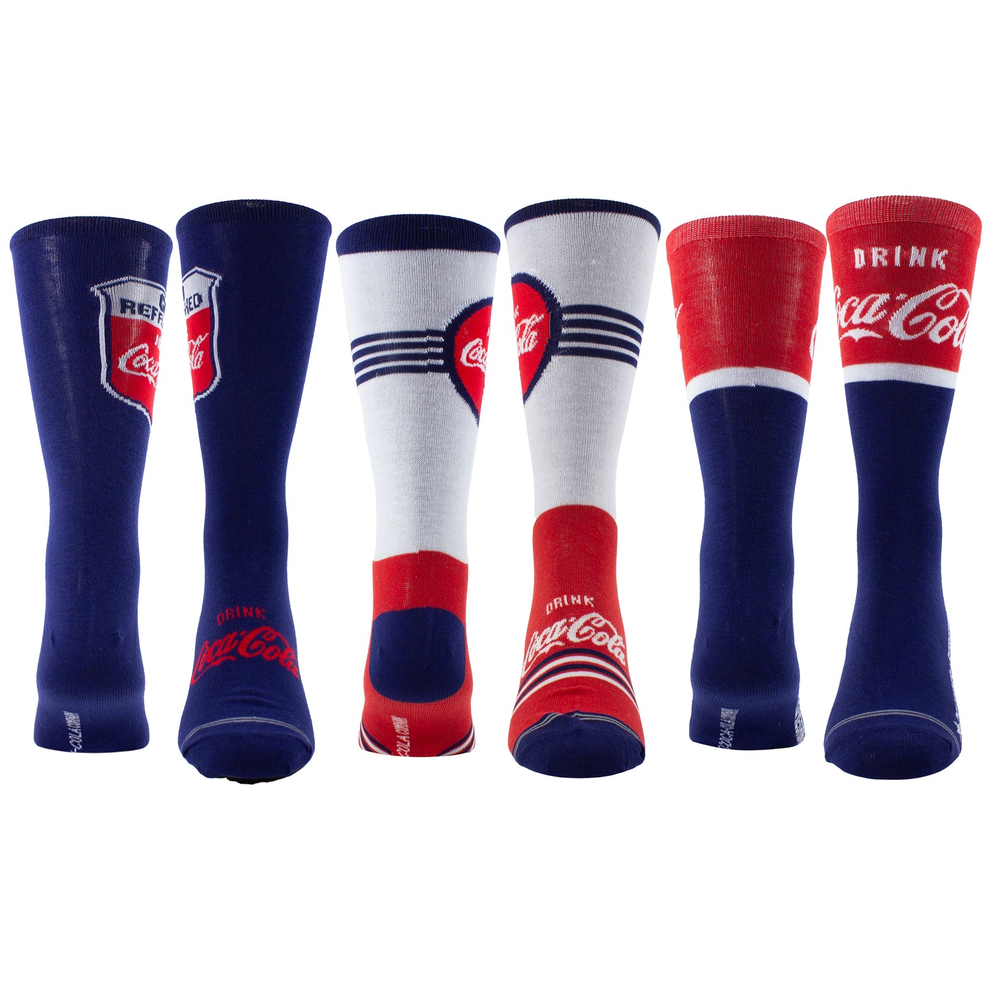 COCA-COLA GO REFRESHEDGIFT BOX, 3 PAIR