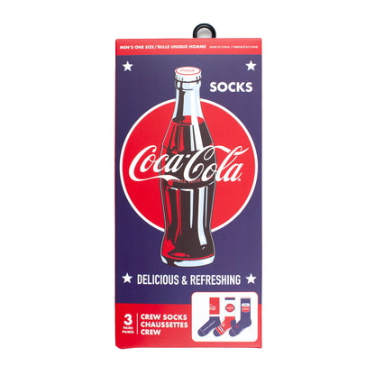 COCA-COLA GO REFRESHEDGIFT BOX, 3 PAIR