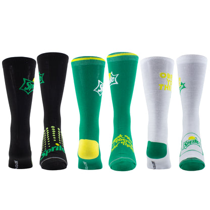 SPRITE GIFT BOX, 3 PAIR
