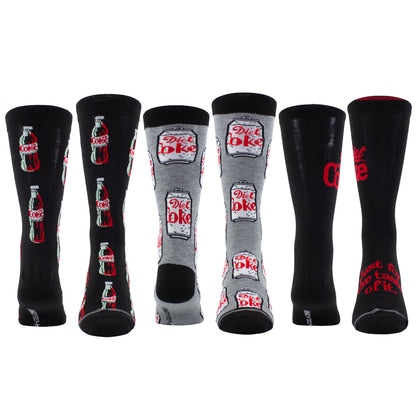 DIET COKE GIFT BOX, 3 PAIR