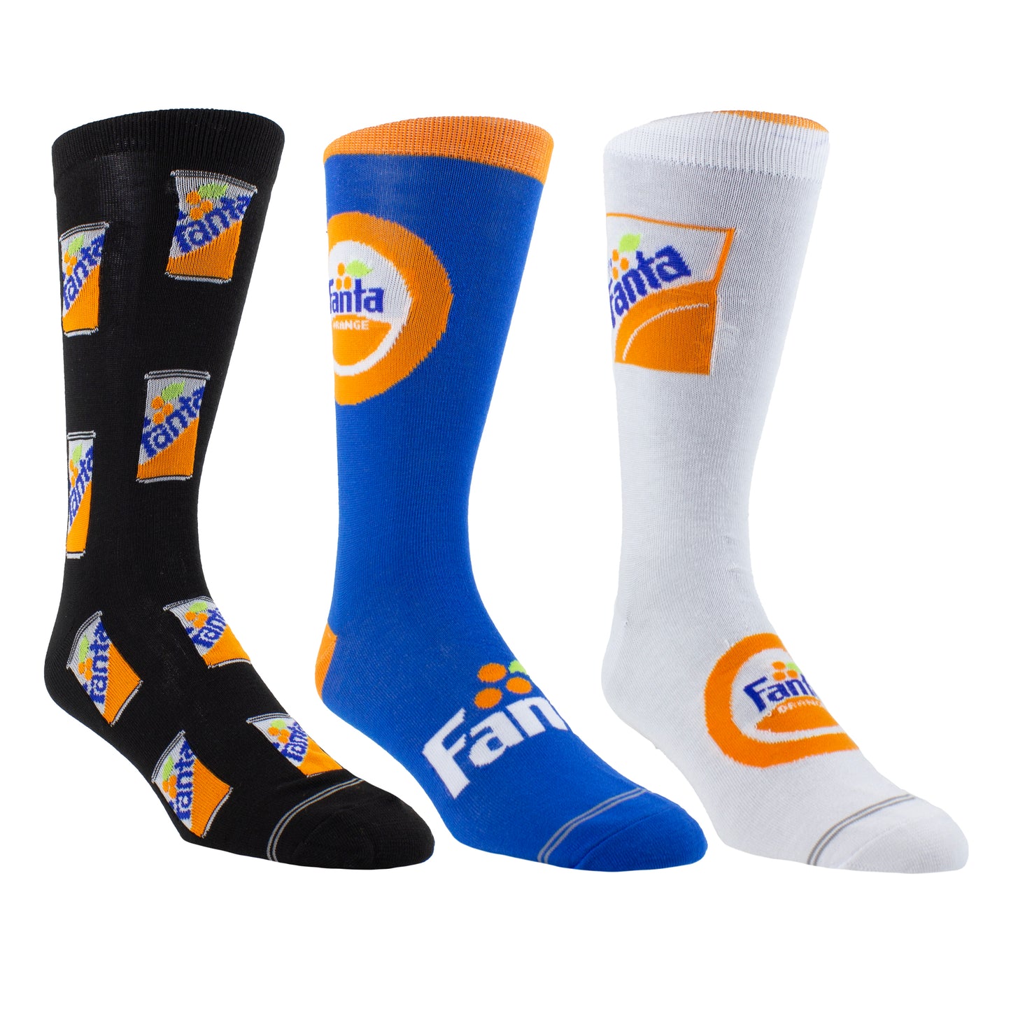FANTA LOGO & CAN GIFT BOX, 3 PAIR