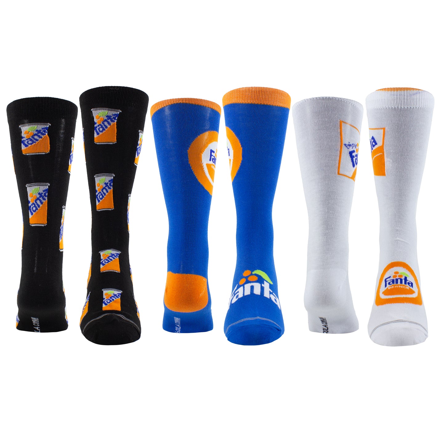 FANTA LOGO & CAN GIFT BOX, 3 PAIR