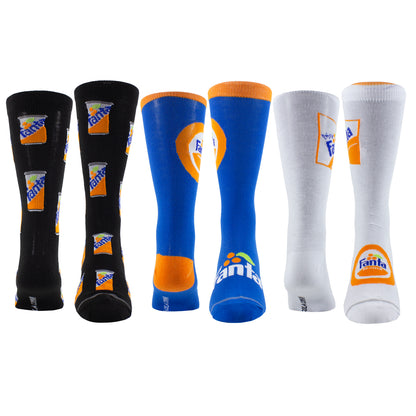 FANTA LOGO & CAN GIFT BOX, 3 PAIR