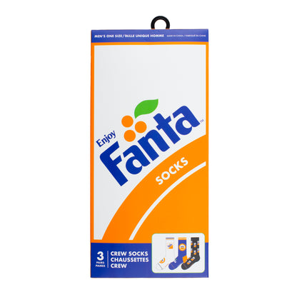 FANTA LOGO & CAN GIFT BOX, 3 PAIR