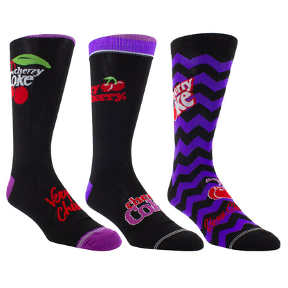 CHERRY COKE GIFT BOX, 3 PAIR
