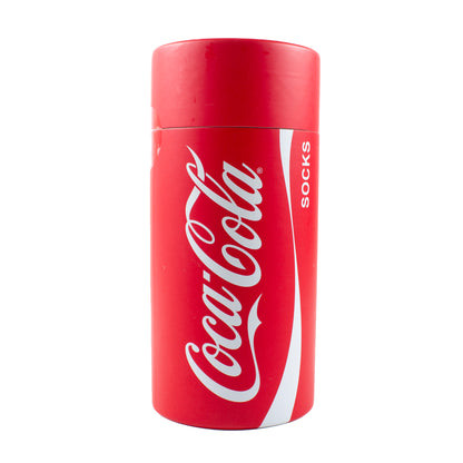COCA COLA TUBE GIFT BOX, 3 PAIR