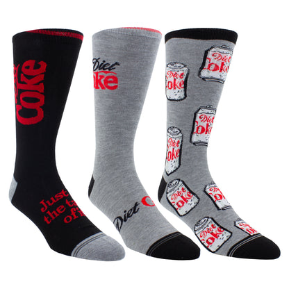 DIET COKE TUBE GIFT BOX, 3 PAIR