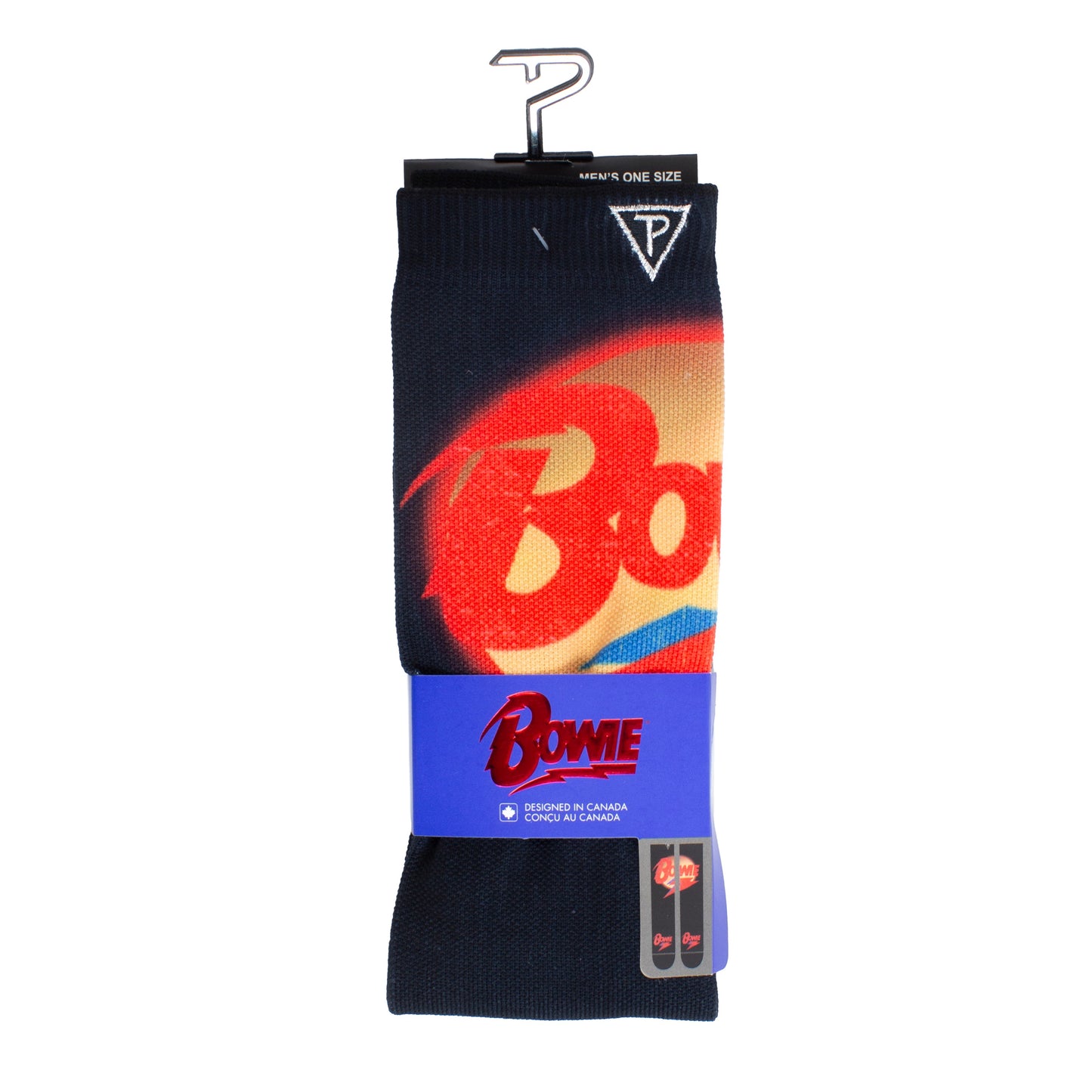 DAVID BOWIE BOLT SPHERE SOCKS, 1 PAIR