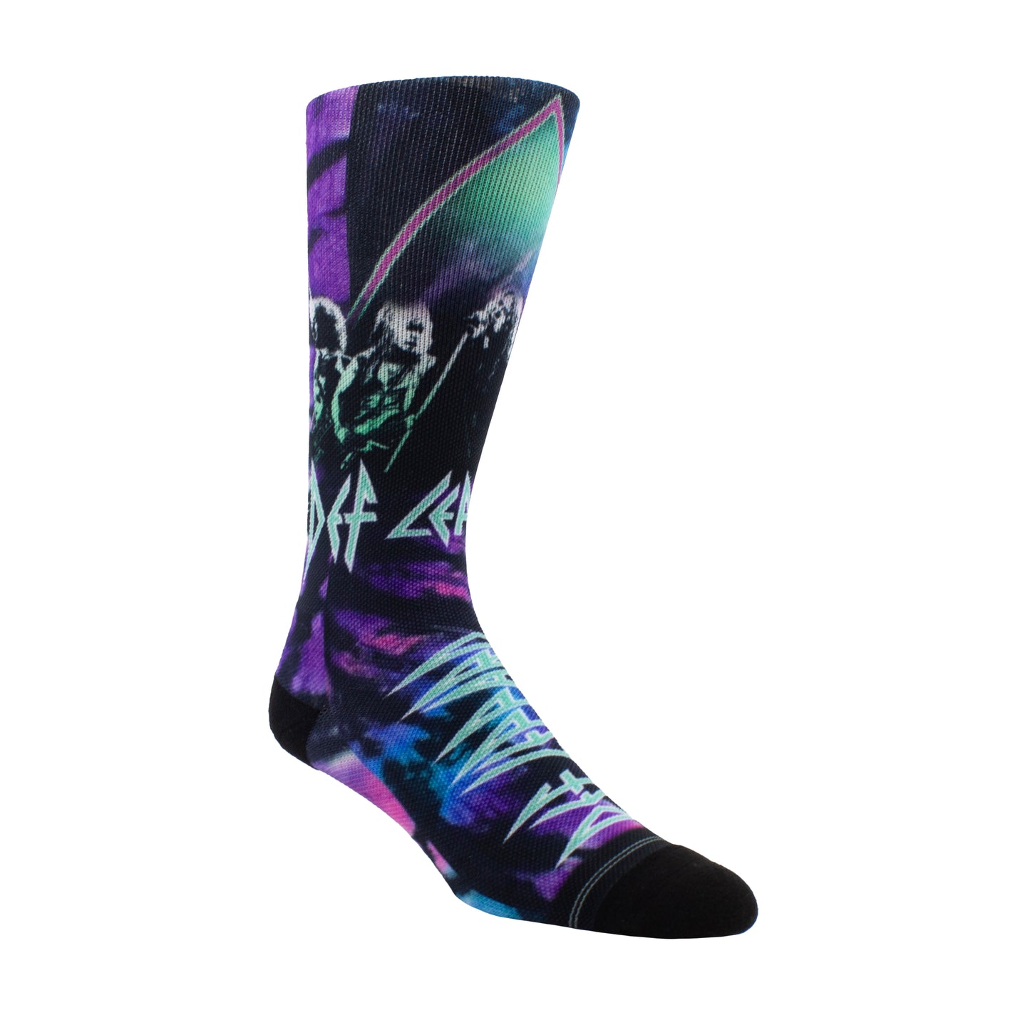 DEF LEPPARD TIE DYE SOCKS, 1 PAIR