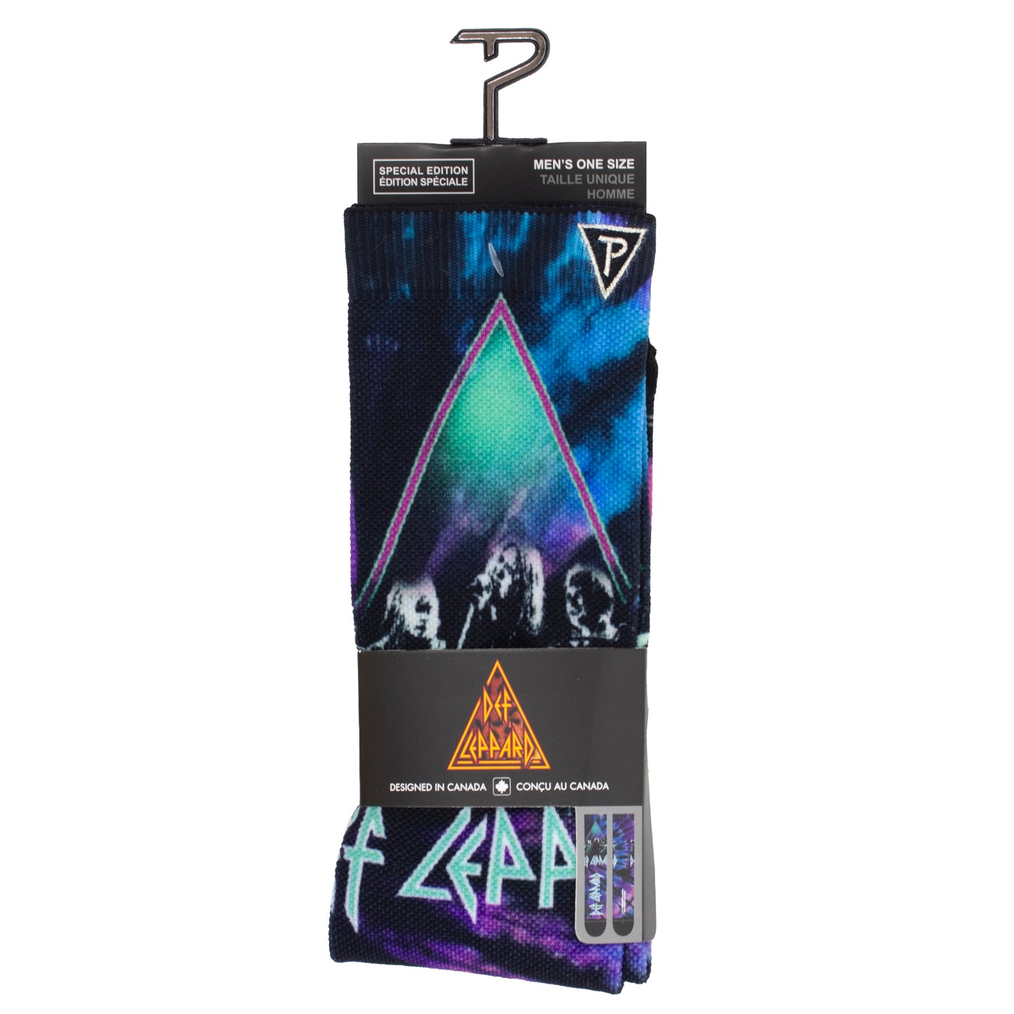 DEF LEPPARD TIE DYE SOCKS, 1 PAIR