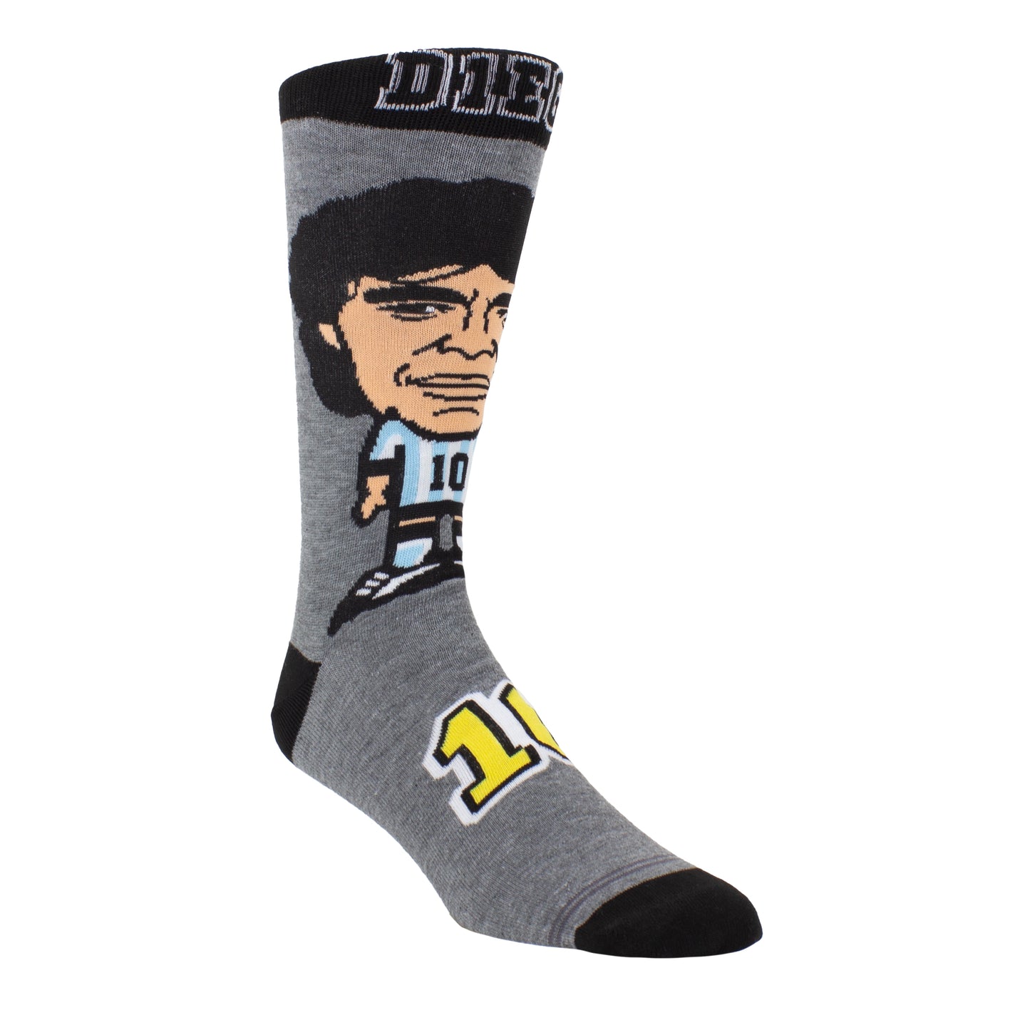 DIEGO MARADONA CARTOON NUMBER10 CREW, 1 PAIR