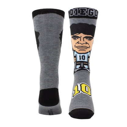 DIEGO MARADONA CARTOON NUMBER10 CREW, 1 PAIR
