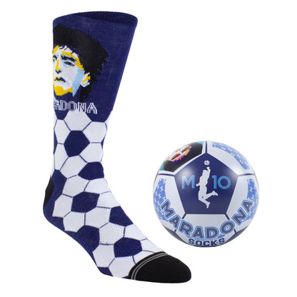 MARADONA SOCK-ER BALL TIN, 1 PAIR