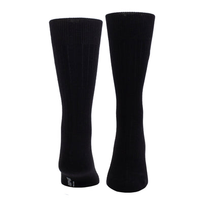 PERRI’S SOCKS™ MEN’S EVERYDAY PREMIUM RIB WOOL CREW SOCK, 1 PAIR