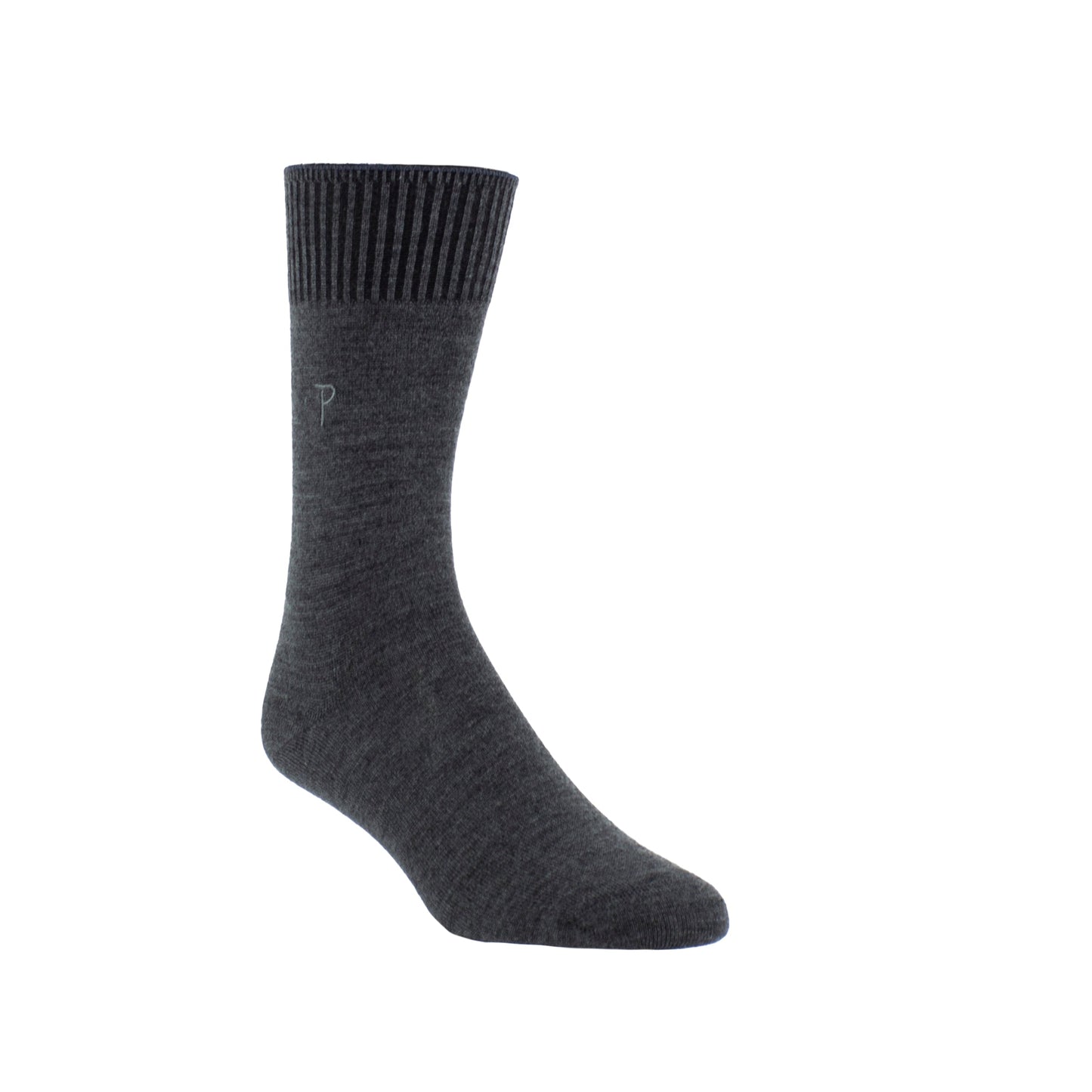 PERRI’S SOCKS™ EVERYDAY WOMEN’S PREMIUM JERSEY WOOL CREW, 1 PAIR