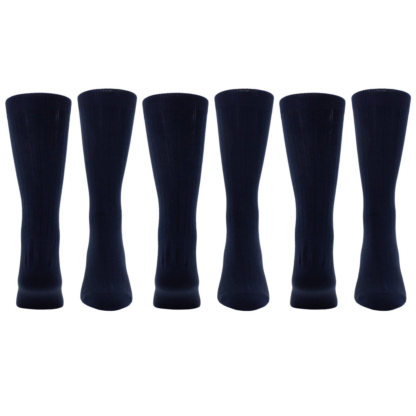 PERRI’S SOCKS™ EVERYDAY MENS CLASSIC RIB - WOOL CREW, 3PAIR