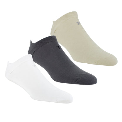 PERRI’S SOCKS™ EVERYDAY MEN'S COTTON LINERS, 3 PAIR