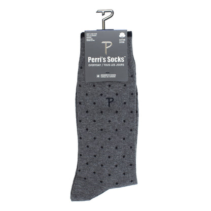 PERRI’S SOCKS™ EVERYDAY MEN'S DRESS CREW, 1PAIR