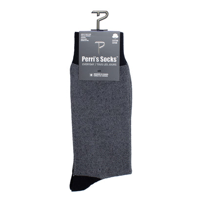 PERRI'S EVERYDAY MENS COTTON CREW, 1PR