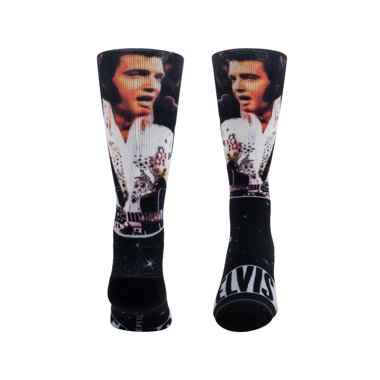 ELVIS White Suit Socks, 1 PAIR