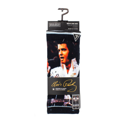 ELVIS White Suit Socks, 1 PAIR