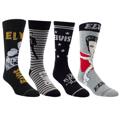 ELVIS SUPER FAN SOCK BUNDLE, 4PAIRS