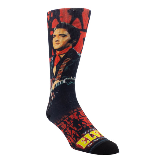 ELVIS IN MEMPHIS SOCKS, 1 PAIR