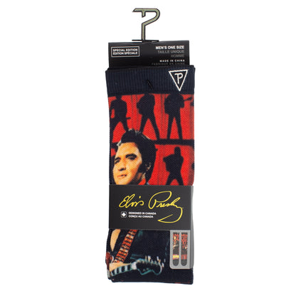 ELVIS IN MEMPHIS SOCKS, 1 PAIR