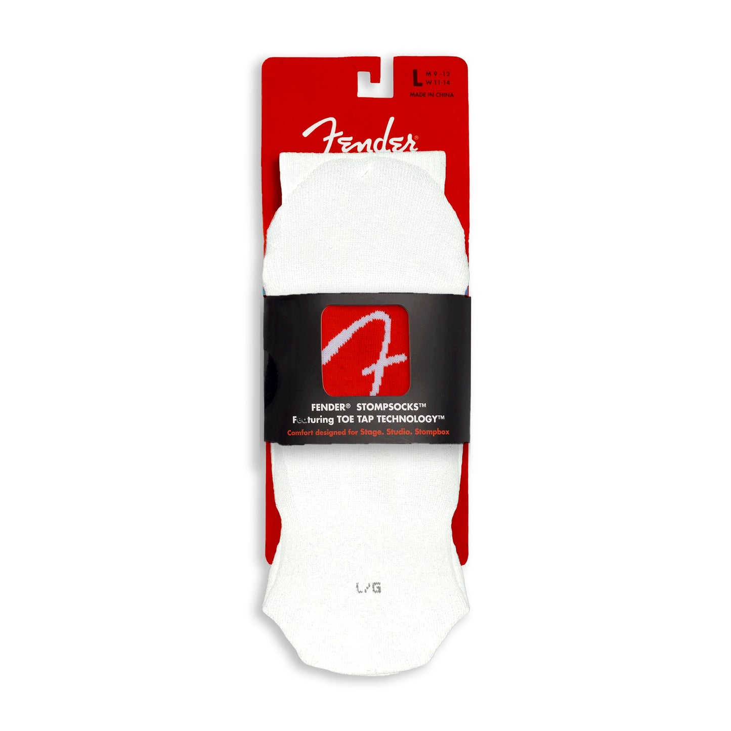 FENDER® STOMPSOCKS™ THE TOE TAP SOCKS, 1 PAIR