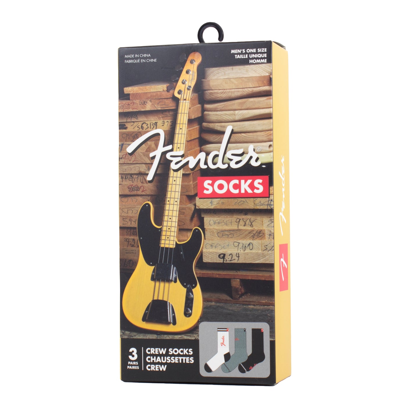 FENDER 3PAIR GIFT BOX