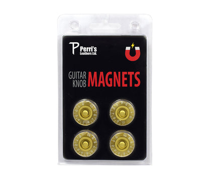 4 pack of Guitar Knob Magnets In Gold