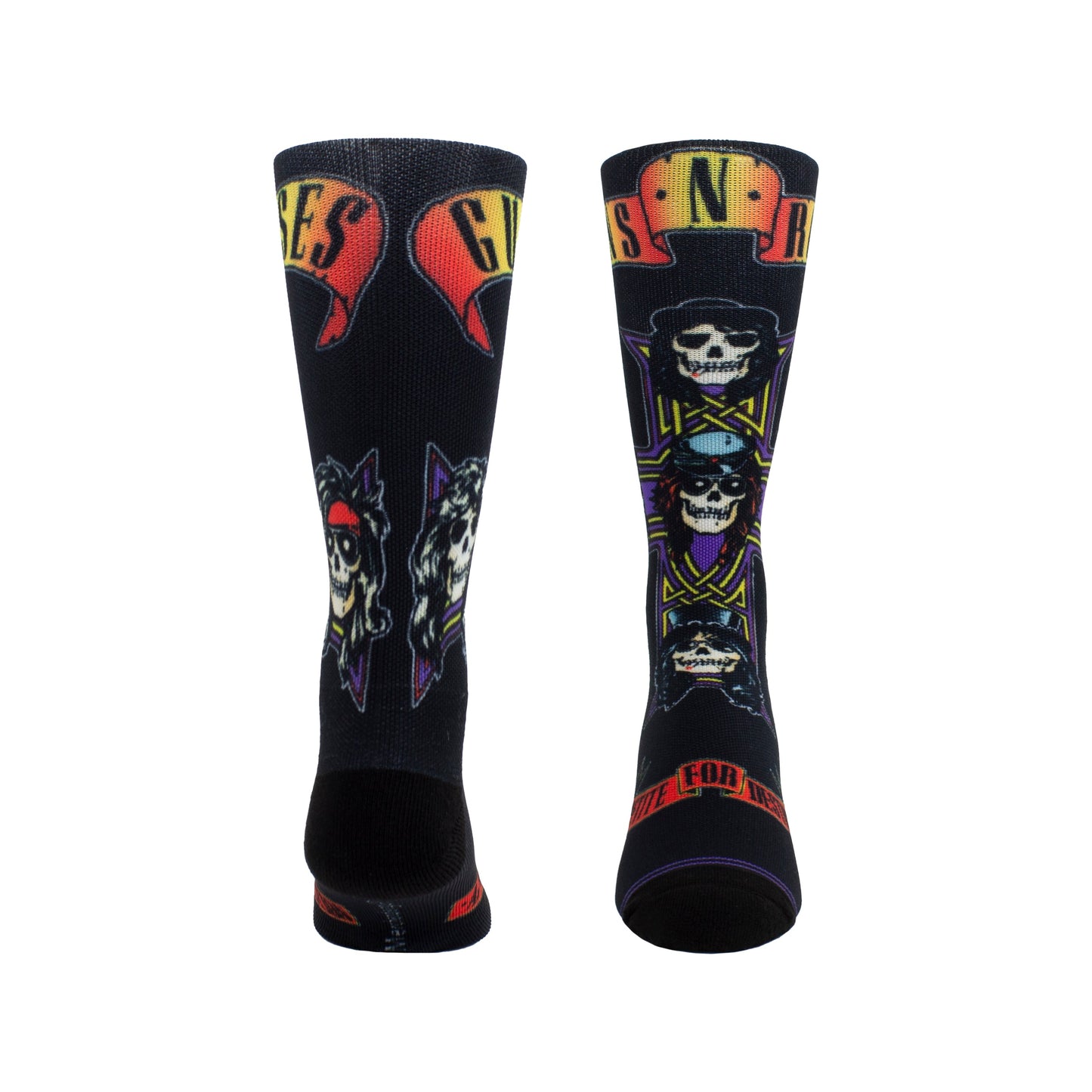 GUNS N' ROSES Appetite Cross Sock, 1 PAIR