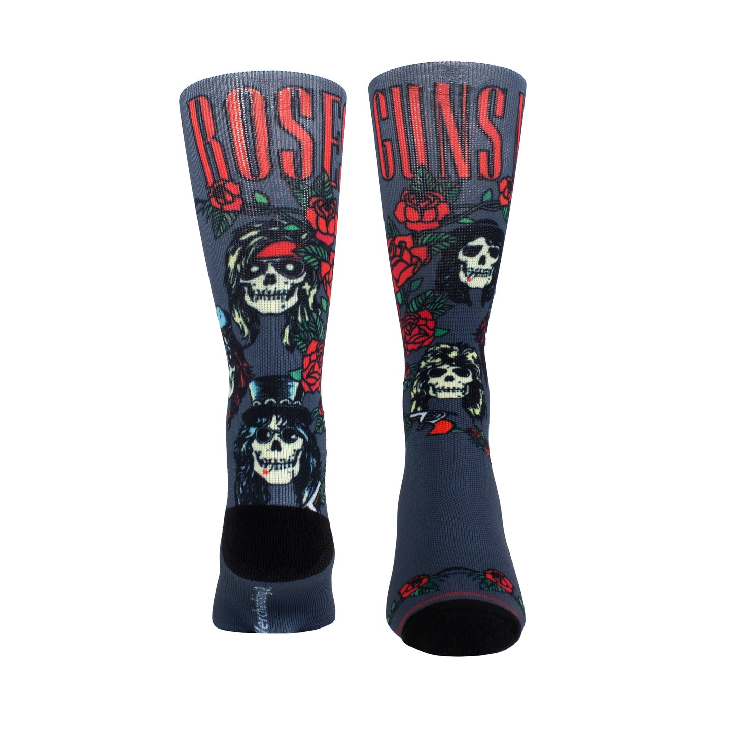 GUNS N' ROSES Appetite Faces Sock, 1 PAIR