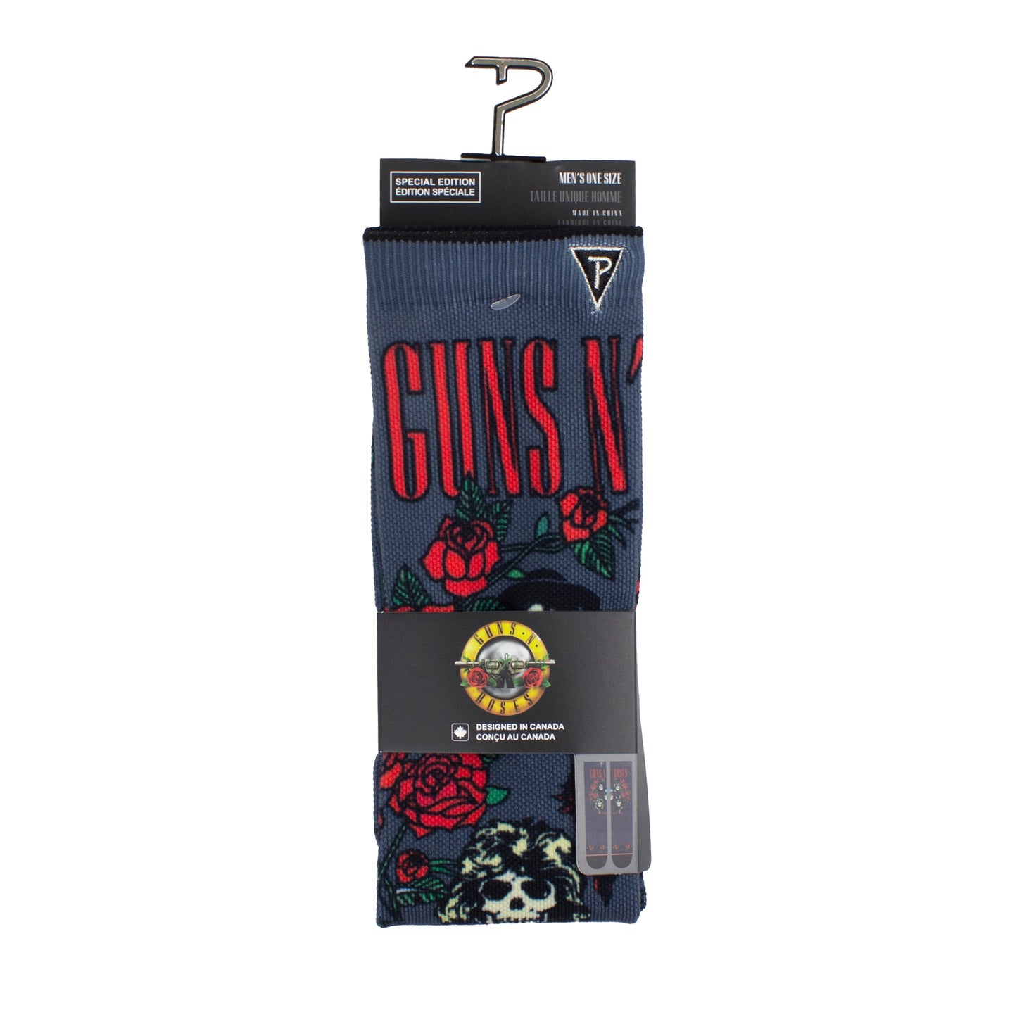 GUNS N' ROSES Appetite Faces Sock, 1 PAIR