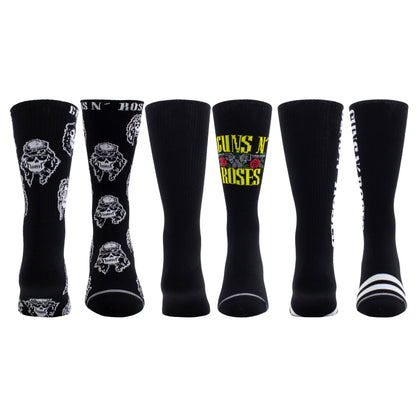 GUNS N' ROSES ASSORTED CREW, 3PAIR