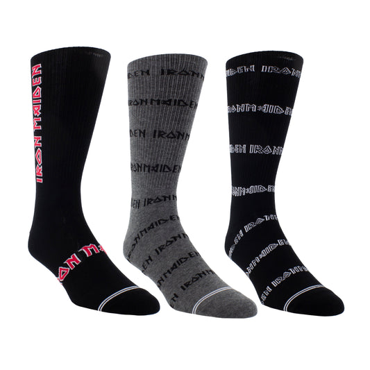 IRON MAIDEN ASSORTED CREW, 3PAIR