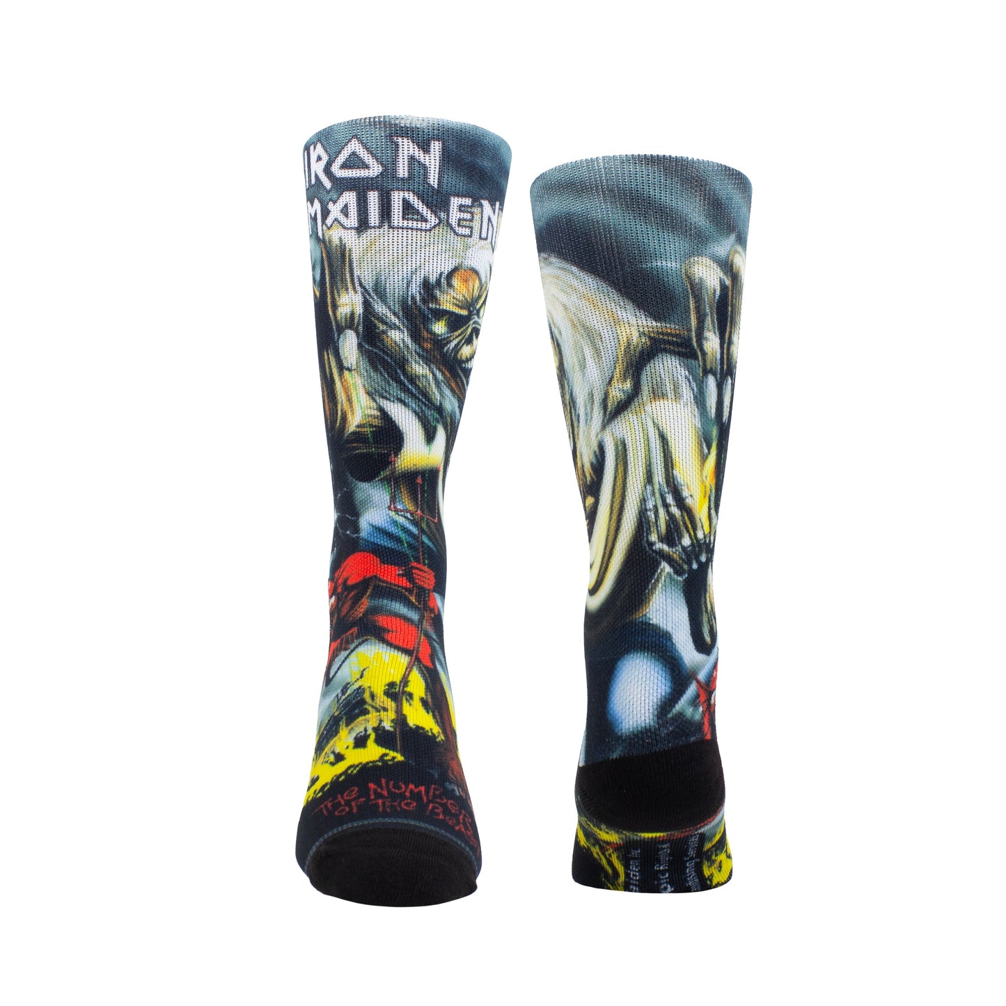 IRON MAIDEN THE NUMBER OF THE BEAST SOCK, 1 PAIR