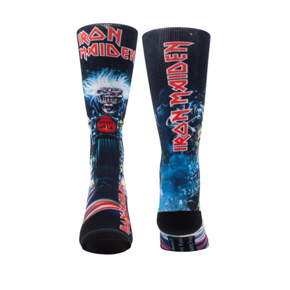 IRON MAIDEN EDDIE BIKER SOCK, 1 PAIR