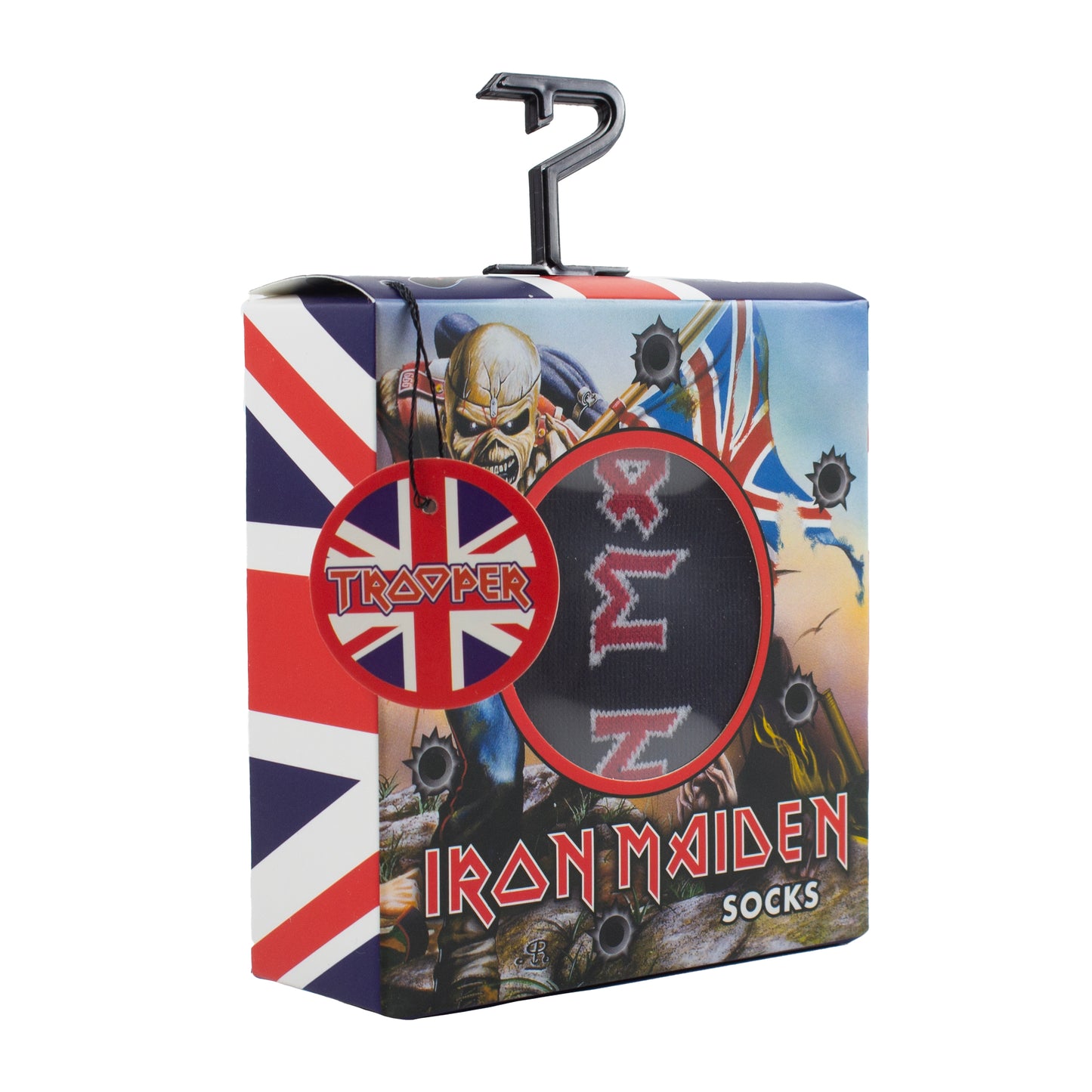IRON MAIDEN SOCK GIFT BOX, 1 PAIR