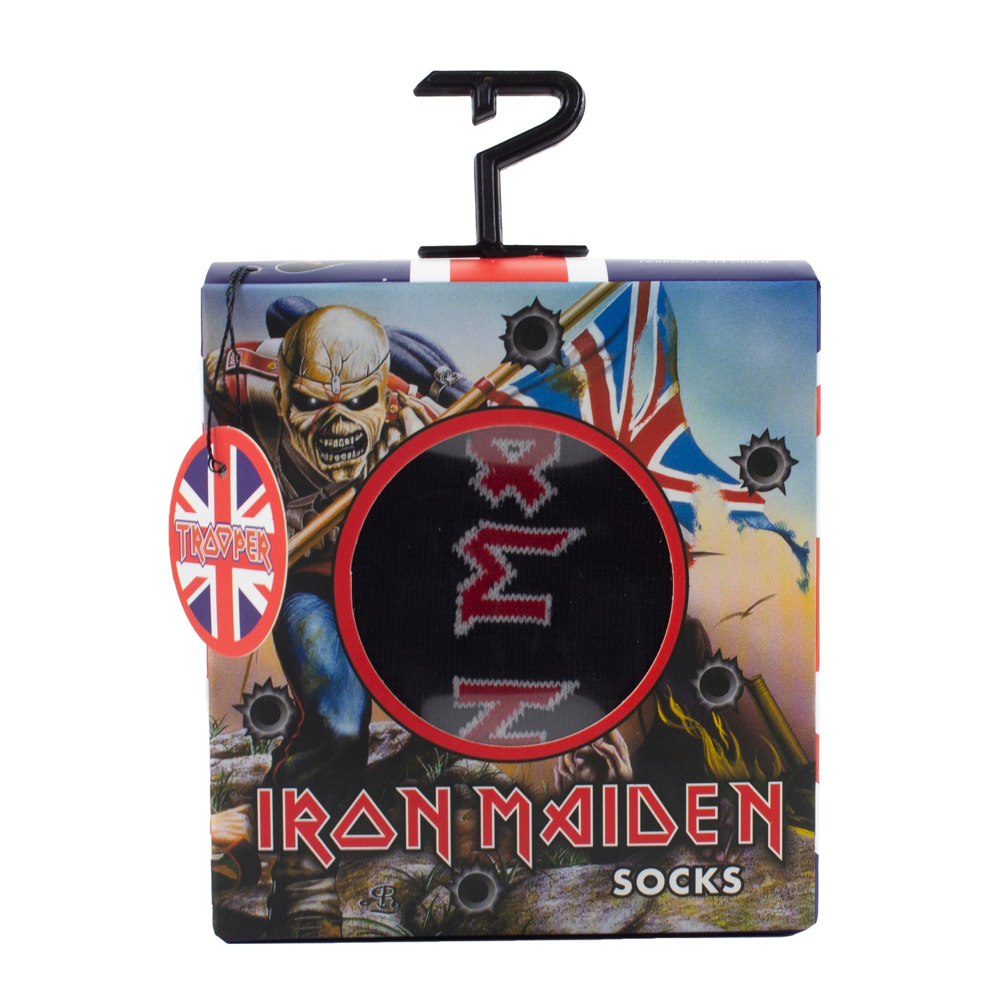 IRON MAIDEN SOCK GIFT BOX, 1 PAIR