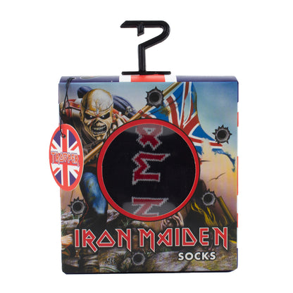 IRON MAIDEN SOCK GIFT BOX, 1 PAIR