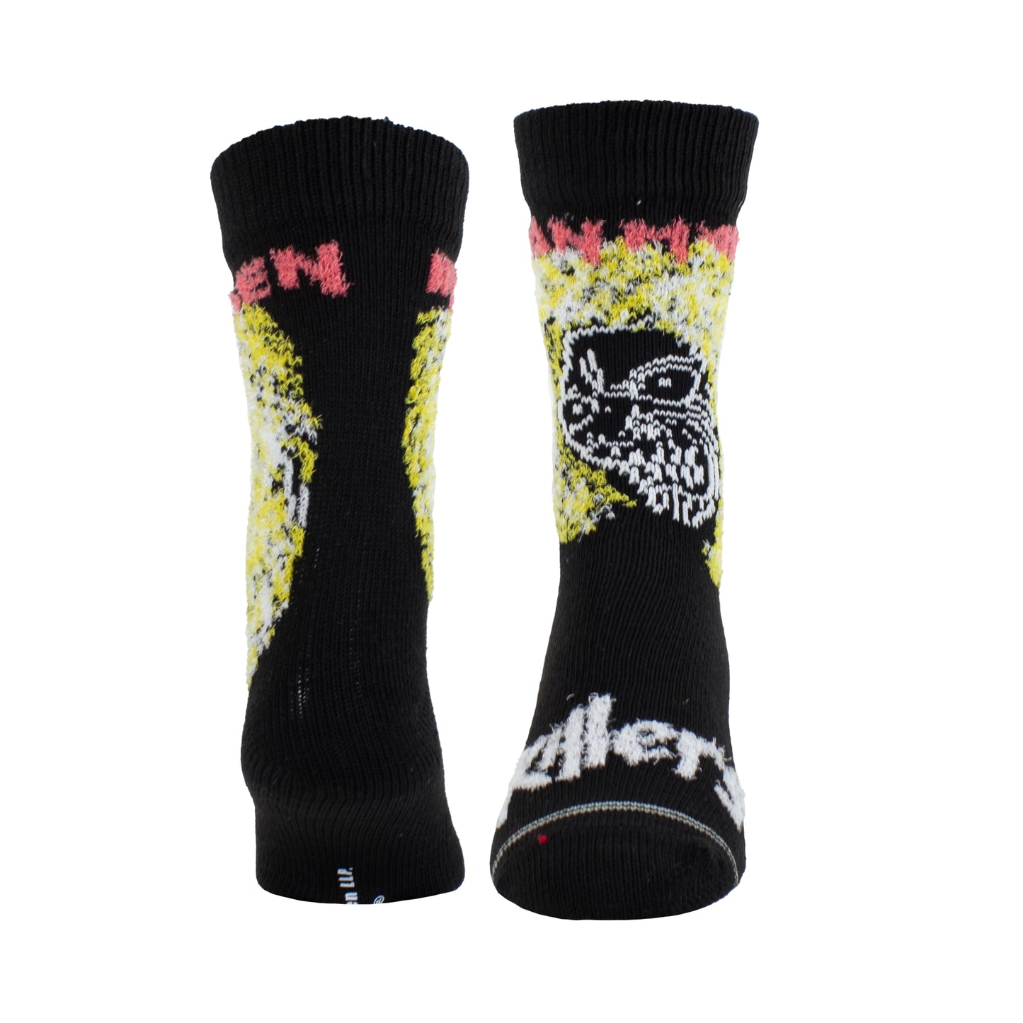 IRON MAIDEN KILLERS FUZZY CREW SOCKS, 1 PAIR