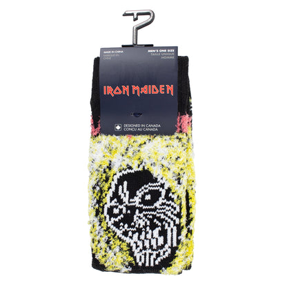 IRON MAIDEN KILLERS FUZZY CREW SOCKS, 1 PAIR