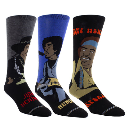 JIMI HENDRIX GUITAR TIN SOCK BOX, 3 PAIR
