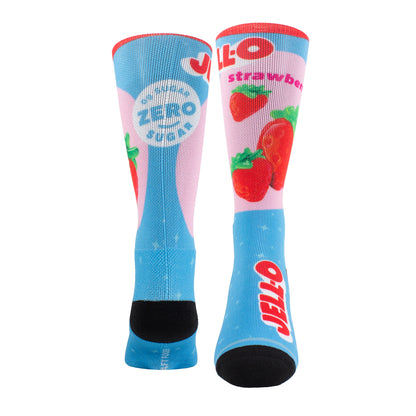 JELL-O ZERO STRAWBERRY WOMEN’S SOCKS, 1 PAIR