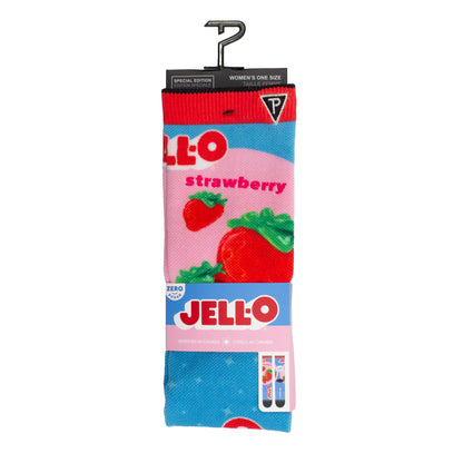 JELL-O ZERO STRAWBERRY WOMEN’S SOCKS, 1 PAIR