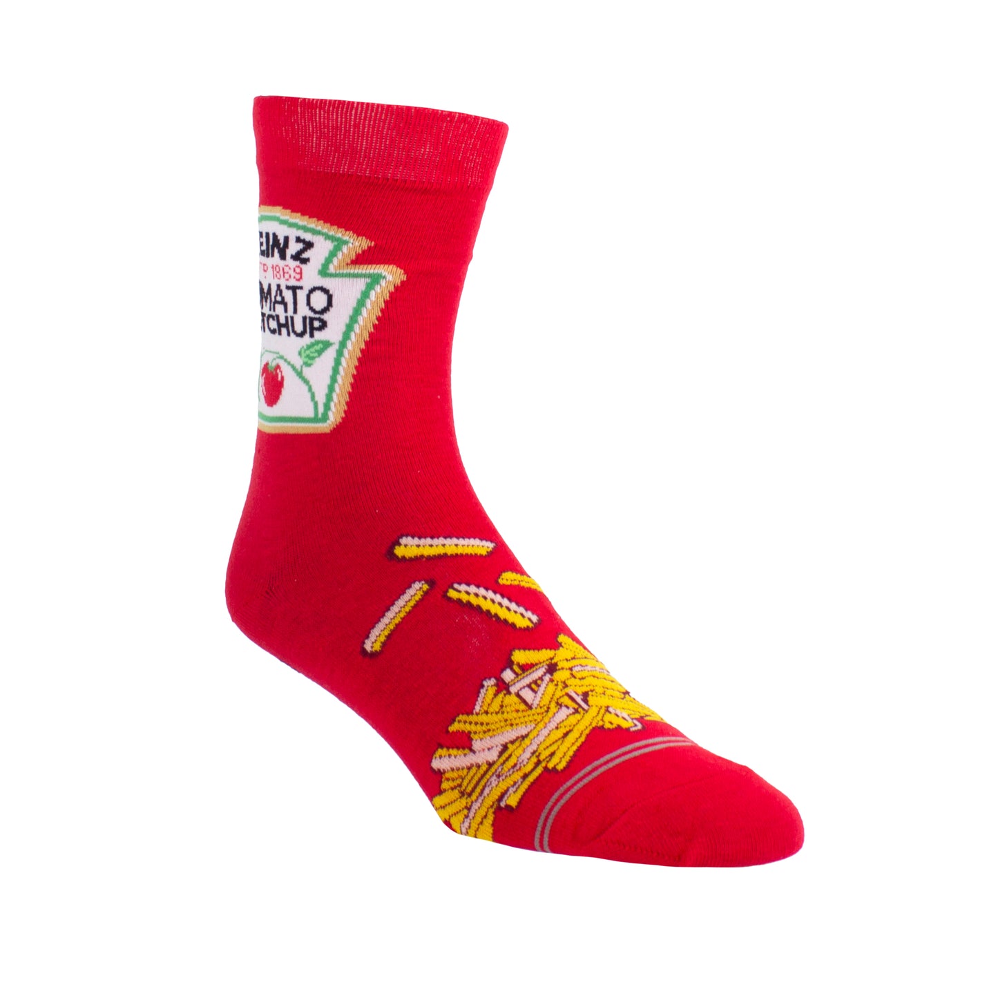 HEINZ TOMATO KETCHUP 'N FRIES WOMEN’S CREW , 1 PAIR